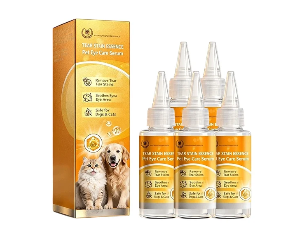 ✨ Gentle pet eye care—cleaning the eye area and daily fur grooming 👀