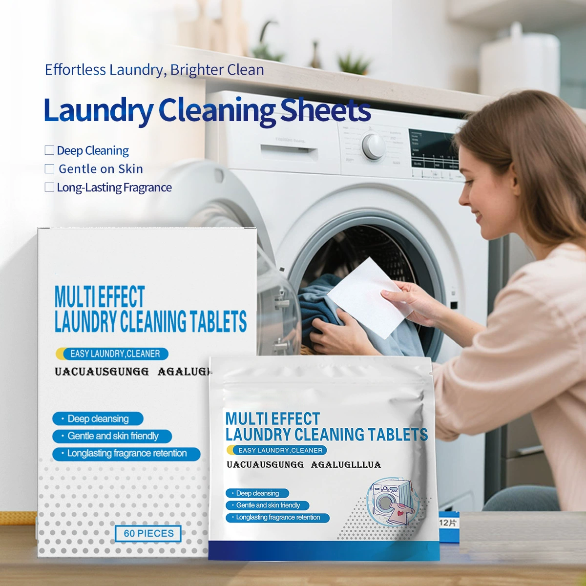 MULTIEFFECT LAUNDRY CLEANING TABLETS