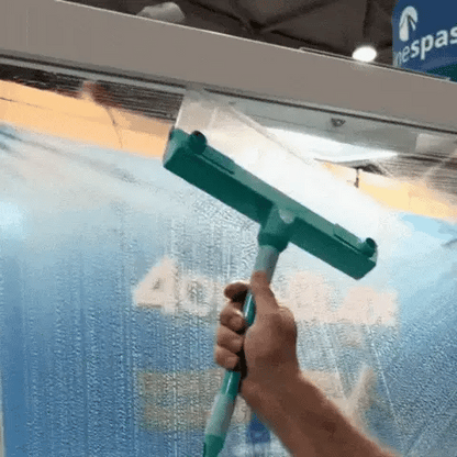 Introducing this magical squeegee that makes windows "invisible" instantly.