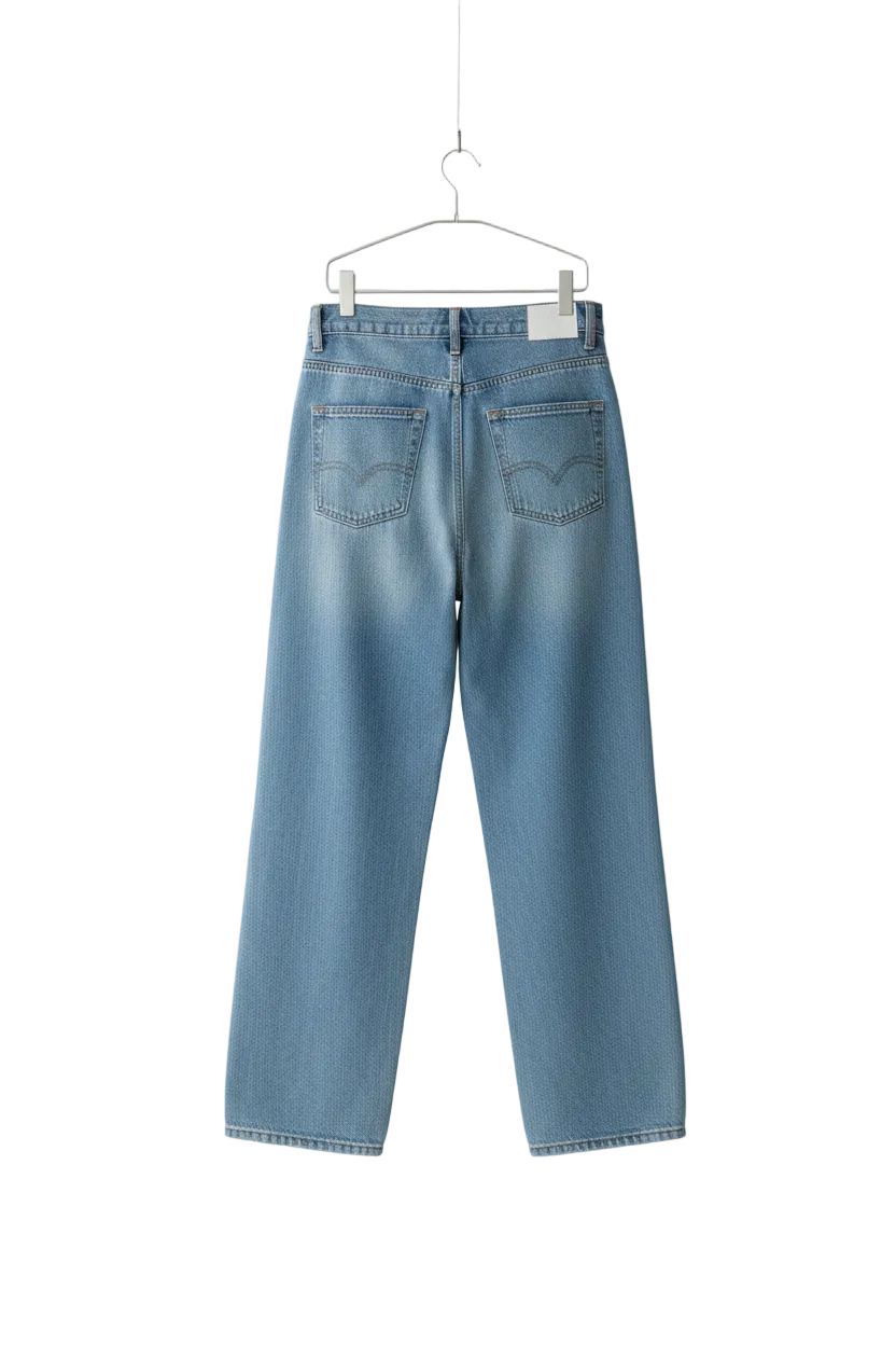 Back view 3 – full length back yoke and patch pockets